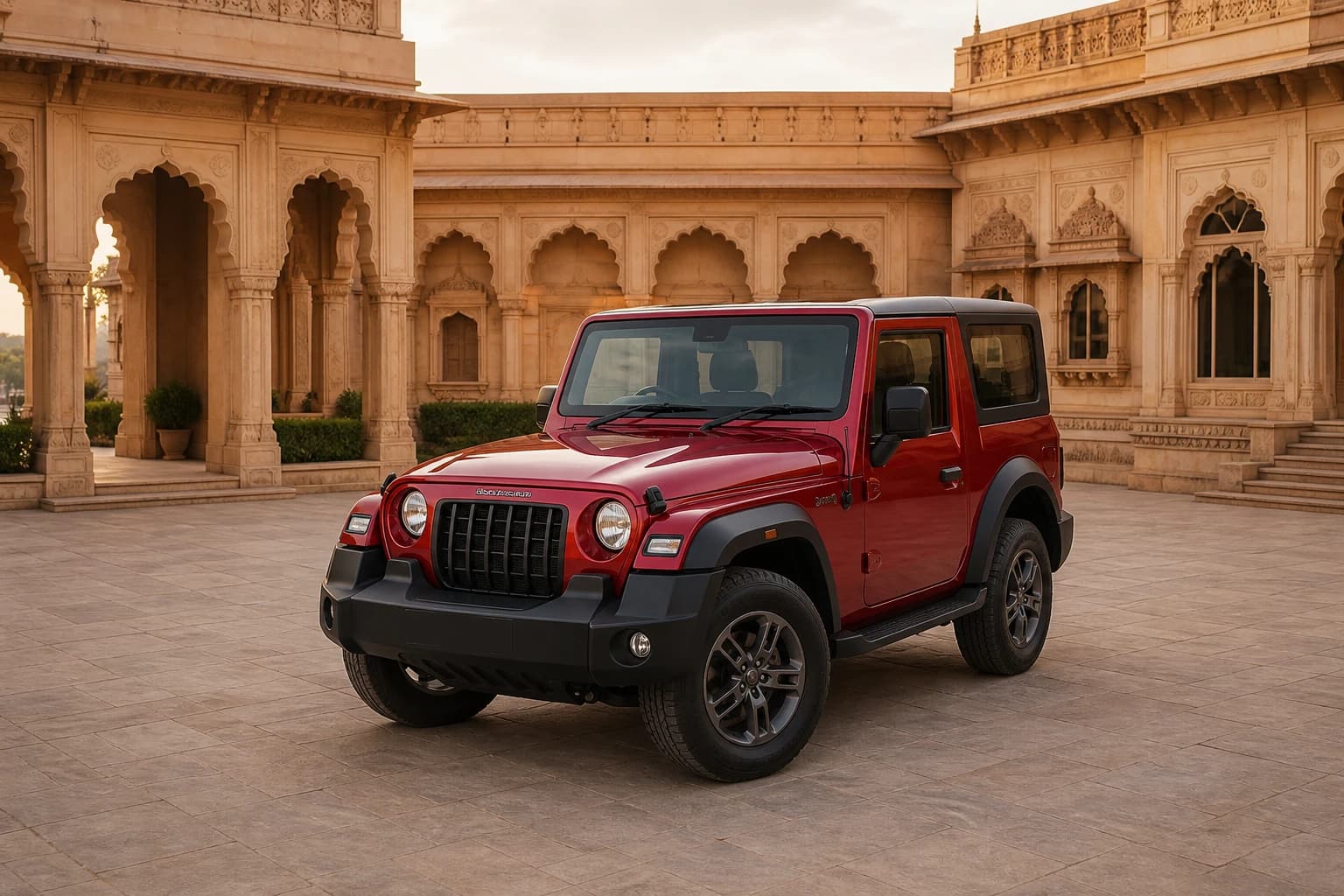 Mahindra Thar self-drive rental in Jaipur