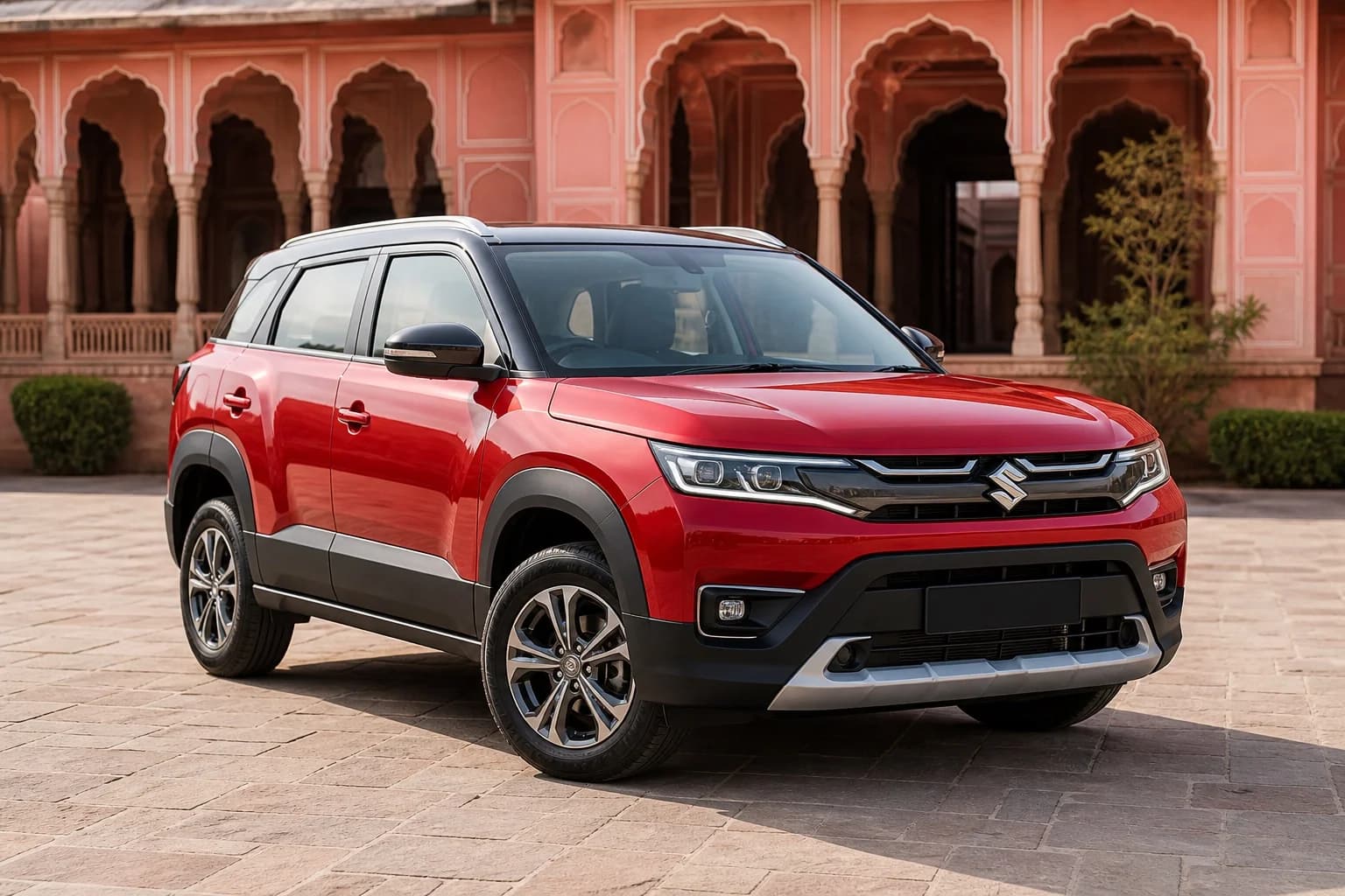 Maruti Brezza self-drive rental in Jaipur