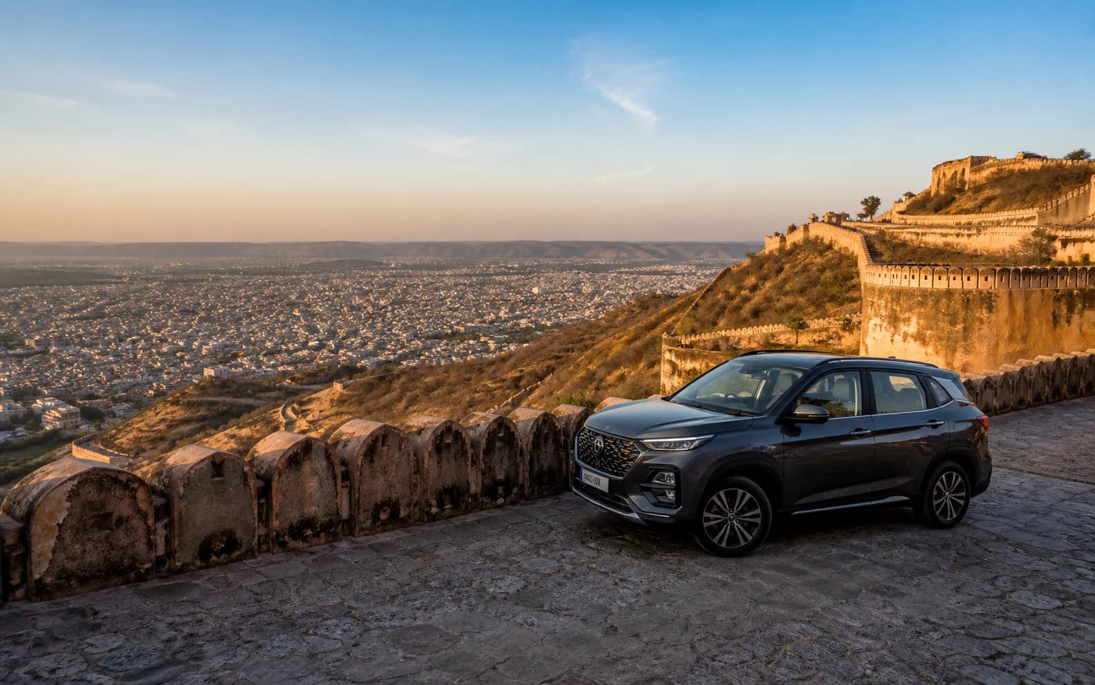 Nahargarh Fort self-drive road trip from Jaipur