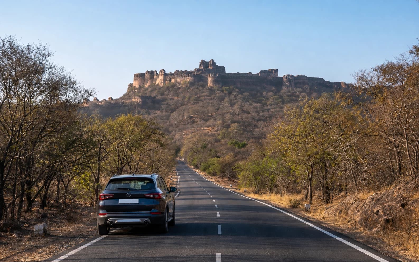 Jaipur to Ranthambore Road Trip Guide: Best Route via Delhi-Mumbai Expressway, Safari Timings & Top SUVs
